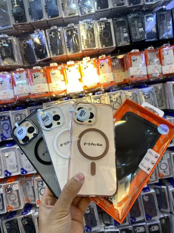 protective cases for the Apple iPhone 15 Pro Max featuring MagSafe compatibility.