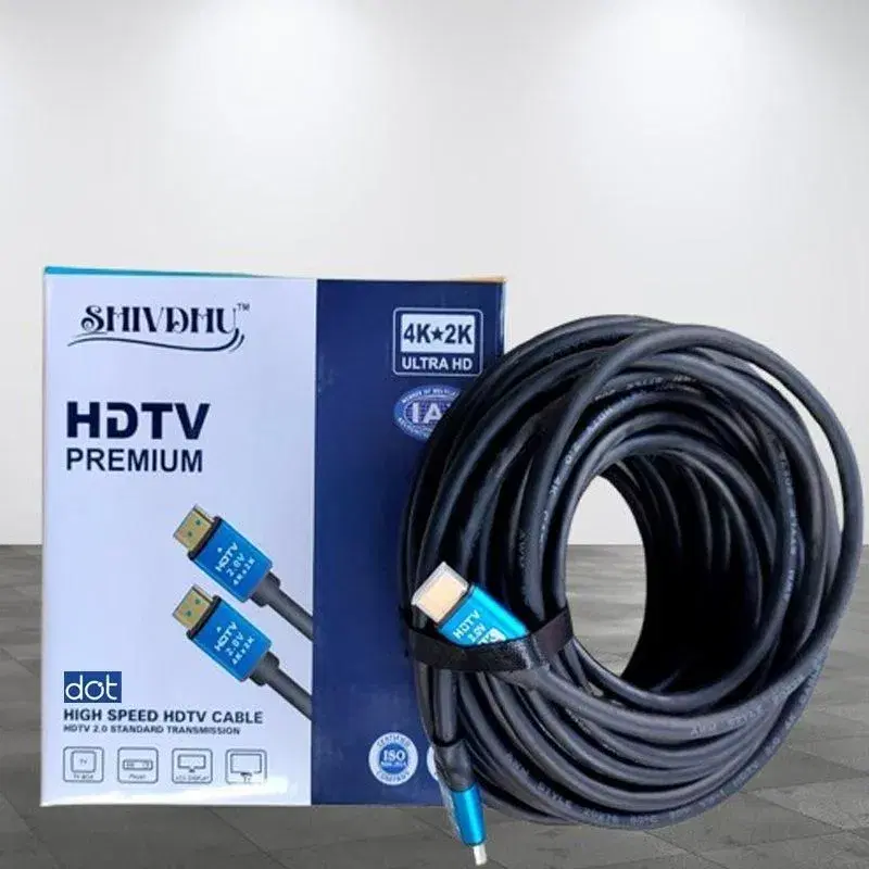 SHIVDHU HDMI Cable 4K 15 Mtr. SHIVDHU