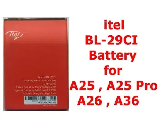 Bl-29 ci Battery for A25, A25 Pro, A26, A36