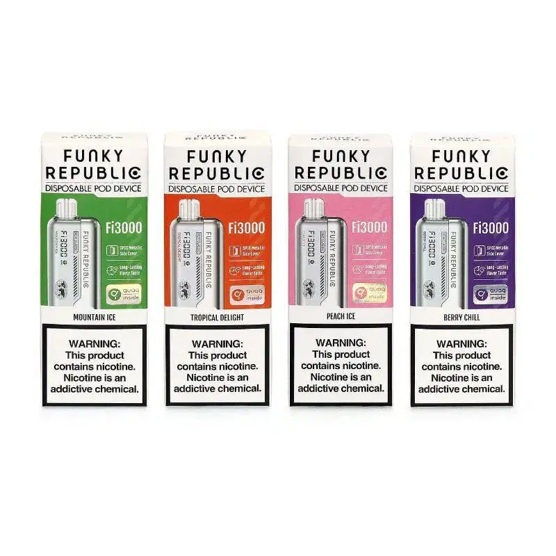Funky Republic Fi3000 puff Disposable Pod Device.