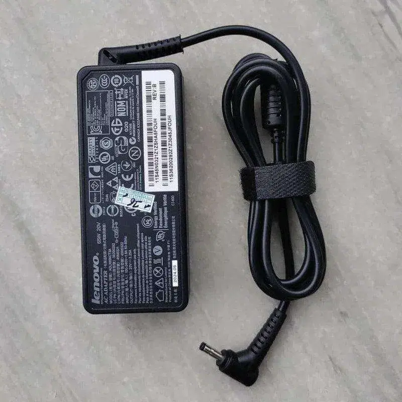 Laptop Adaptor LENOVO 20V 3.25A 65W 4.0MM X 1.7MM Black Pin