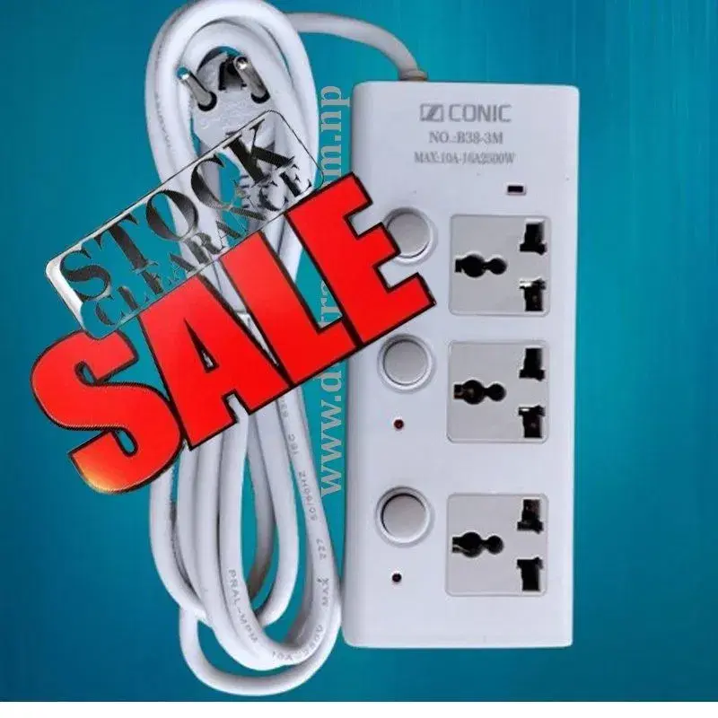 MultiPlug Conic B38 3Port 3M