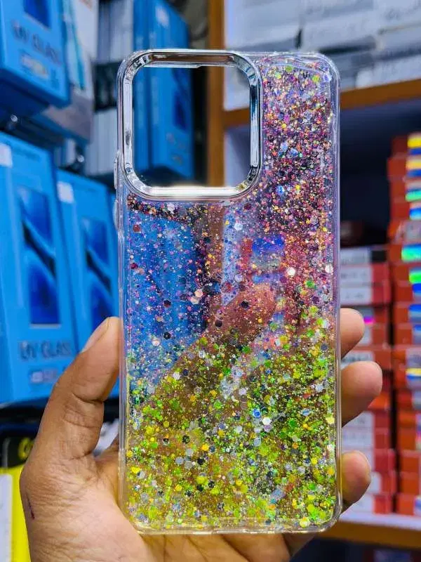 liquid quicksand glitter phone case, often sold under various generic brands for models like iPhone
