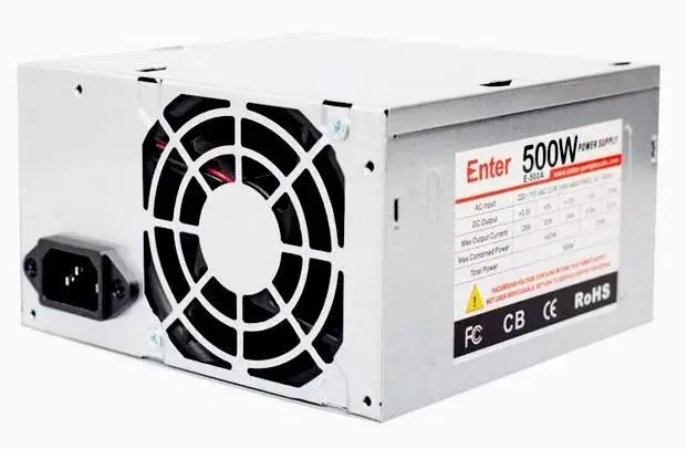 Power Supply 500W Normal Enter ENTER