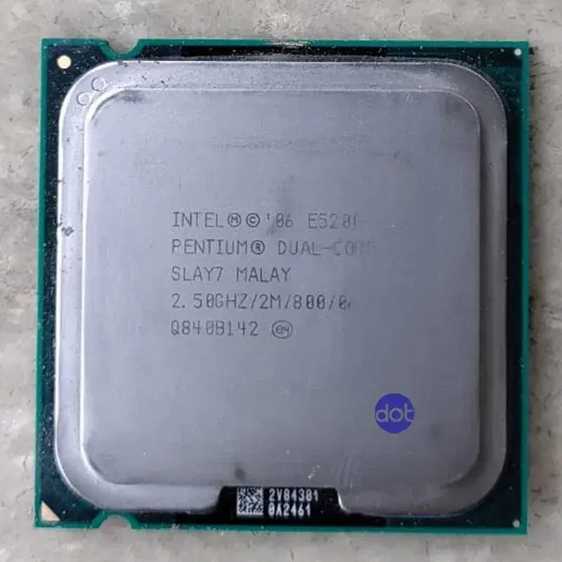 Processors Intel® Duel Core 2.50GHz