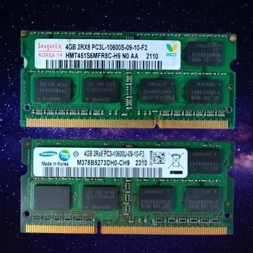 RAM DDR3 4GB PC3 10600 LAPTOP Samsung