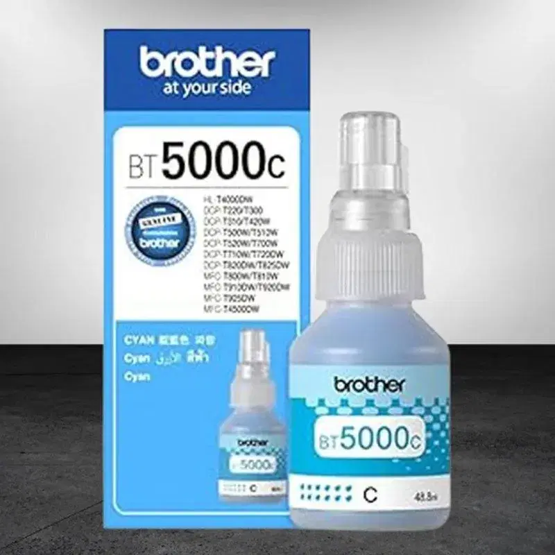 Refill Ink Brother BT5000c Cyan Genuine Brother