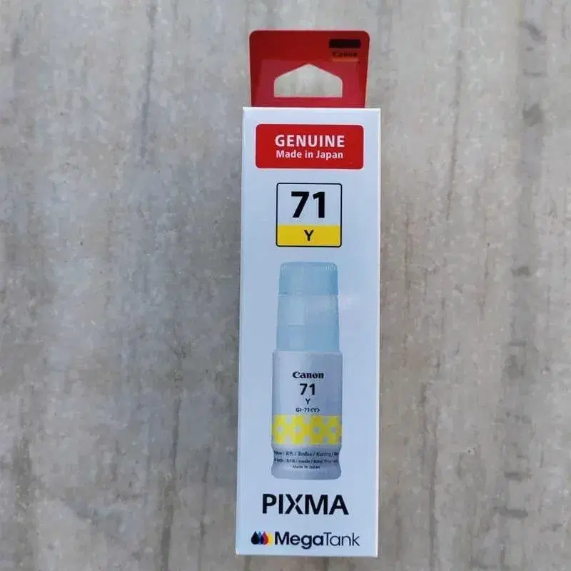 Refill ink Canon 71 Yellow Genuine