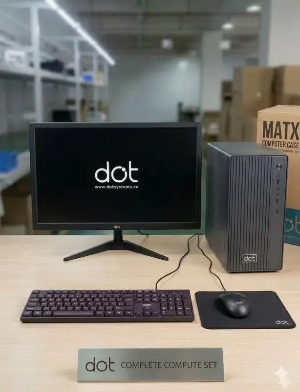 Dot brand Intel Core i5 4th Generation budget-friendly assembled desktop computer set