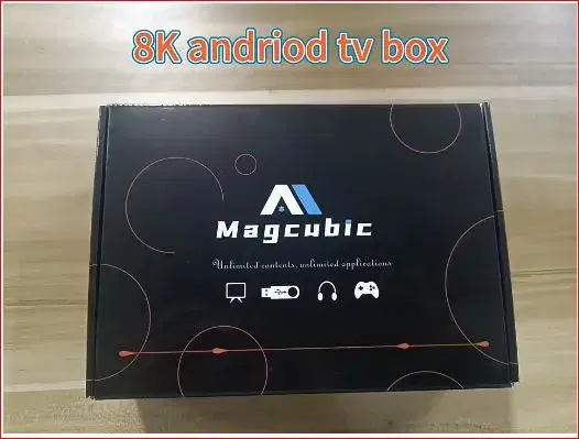 Magcubic Customize 8K Allwinner H618 Smart Tv Box Dual Wifi BT4.0 Set 2.4G/5G 8k Quad Core Mi Box S Global Set-top Boxal