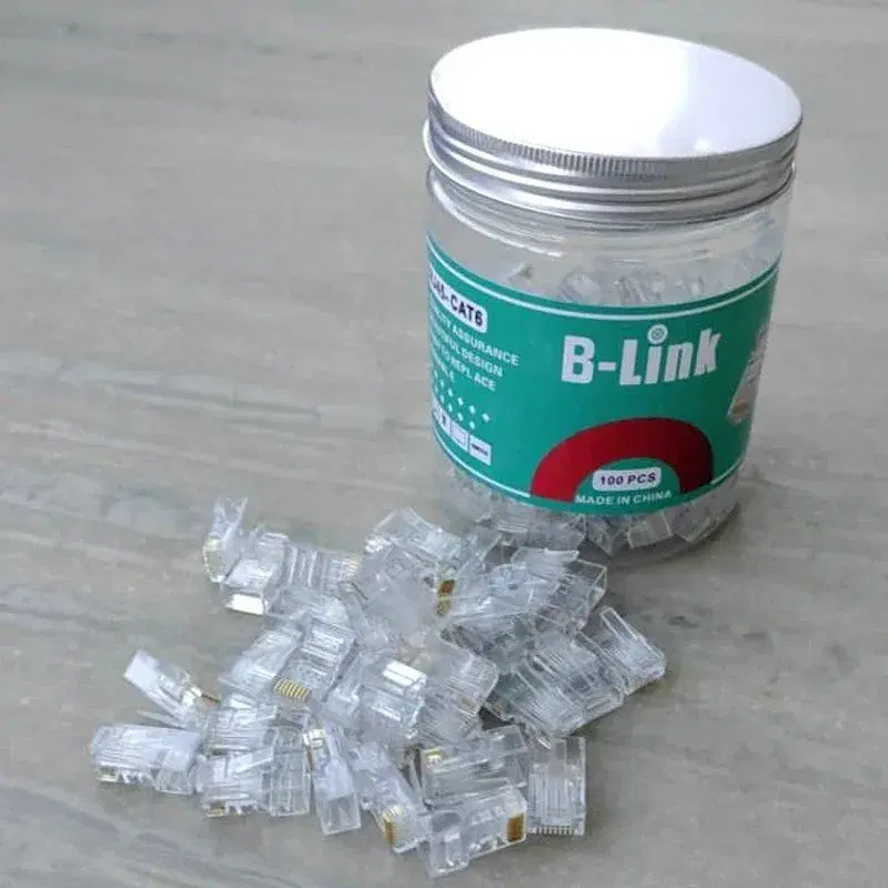 RJ45 Connector 100 Pcs Packet B-Link
