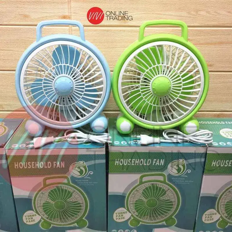 Fashionable Cute Appearance Oscillating Electric Fan Green Best Cooling USB Fans Table USB Fans