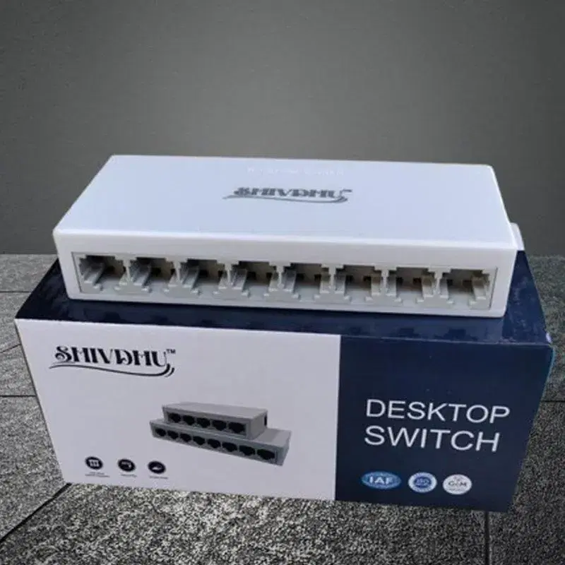 Switch 8 port Desktop shivdhu