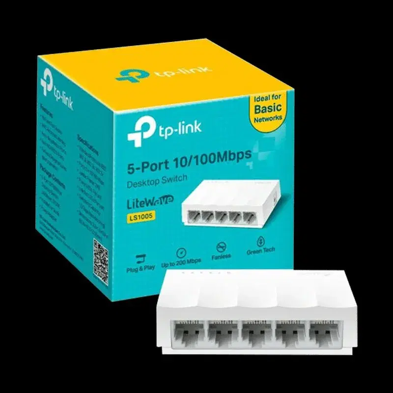Switch TL-SF1005D 5-Port TP-Link 10/100Mbps