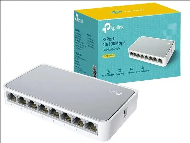 Switch TL-SF1008D 8-Port TP-Link 10/100Mbps