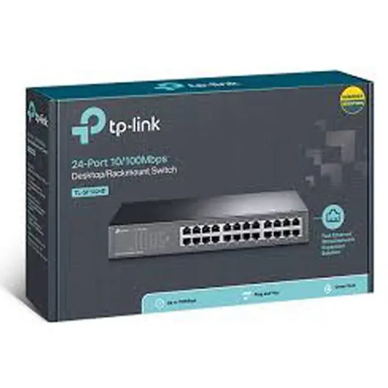 Switch TL-SF1024D 24 Port TP-Link 10/100Mbps