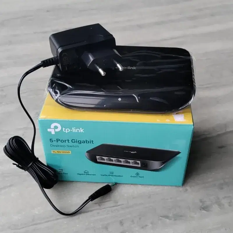 Switch TL-SG1005D 5-Port TP-Link 10/100/1000Mbps