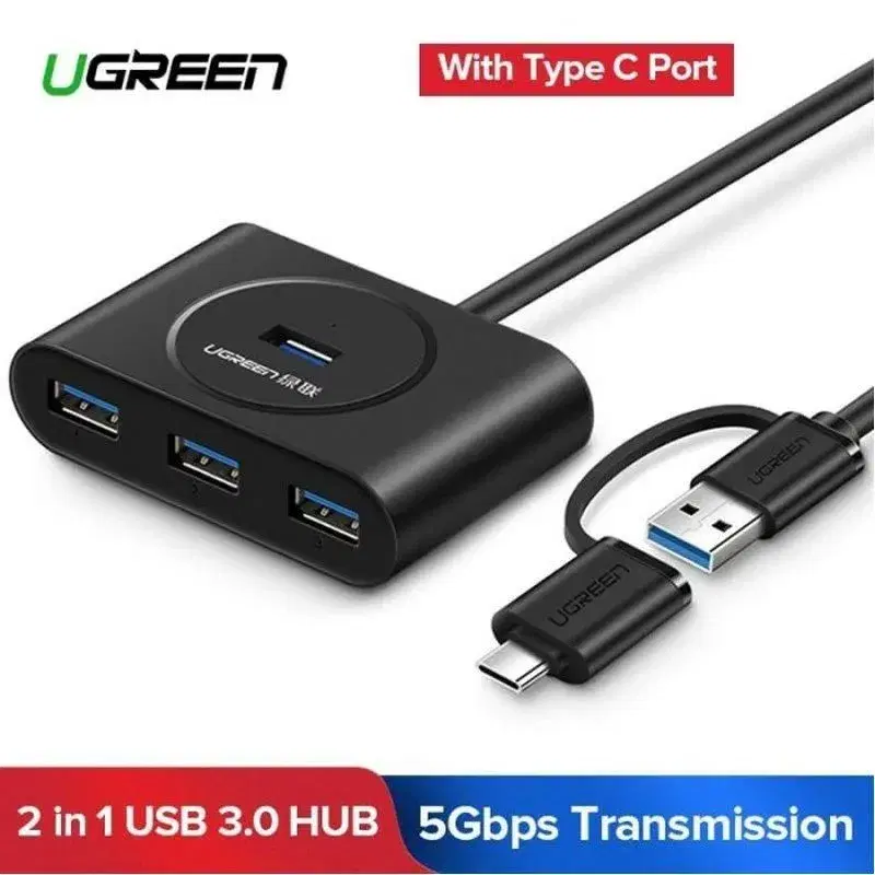 USB Hub 4Port With Type C 40850 Ugreen