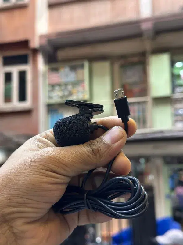 Micro usb mic for action cameras