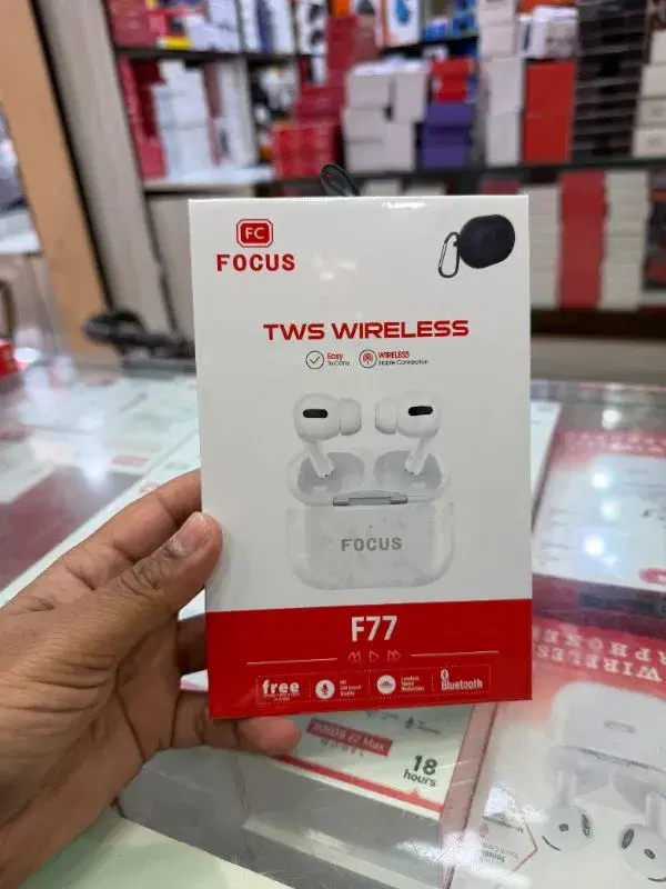 Focus F77 TWS Wireless Earbuds