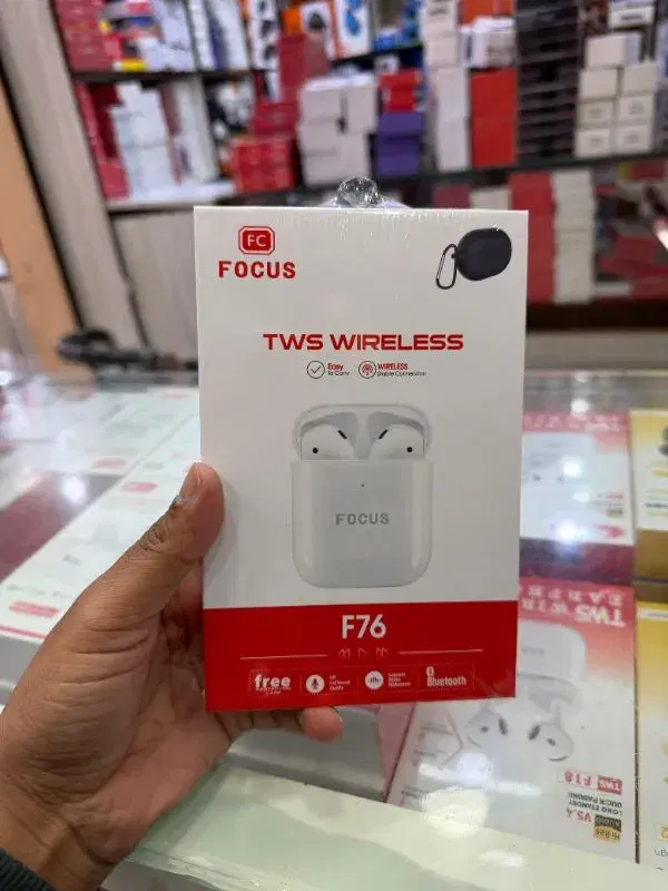 Focus F76 TWS Wireless Earbuds