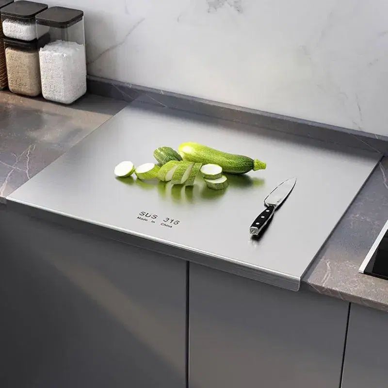 Stainless Steel Cutting Board 36x28cm & 1mm Thick