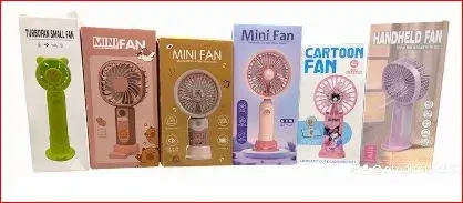 portable mini fans, perfect for travel, office desks, or everyday use