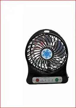 portable rechargeable mini desk fan