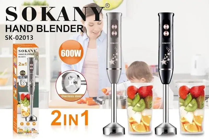 Sokany SK-02013 2-in-1 Hand Blender.