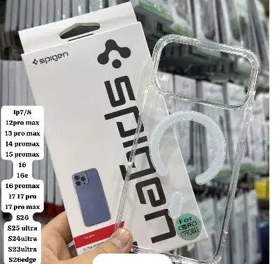 Spigen Crystal Clear and Ultra Hybrid style phone cases