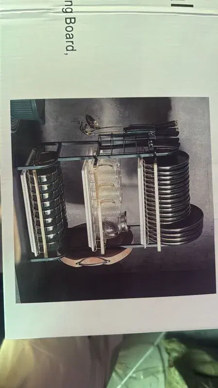3 layer kitchen rack