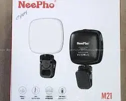 NePho M21/M22 portable LED video light designed for smartphones and cameras.