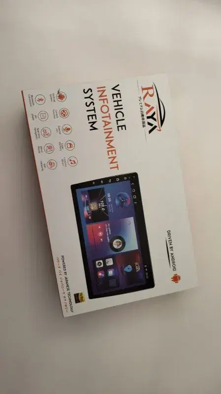 Raya Vehicle Infotainment System is an Android-powered car multimedia player designed to enhance in-car entertainment.