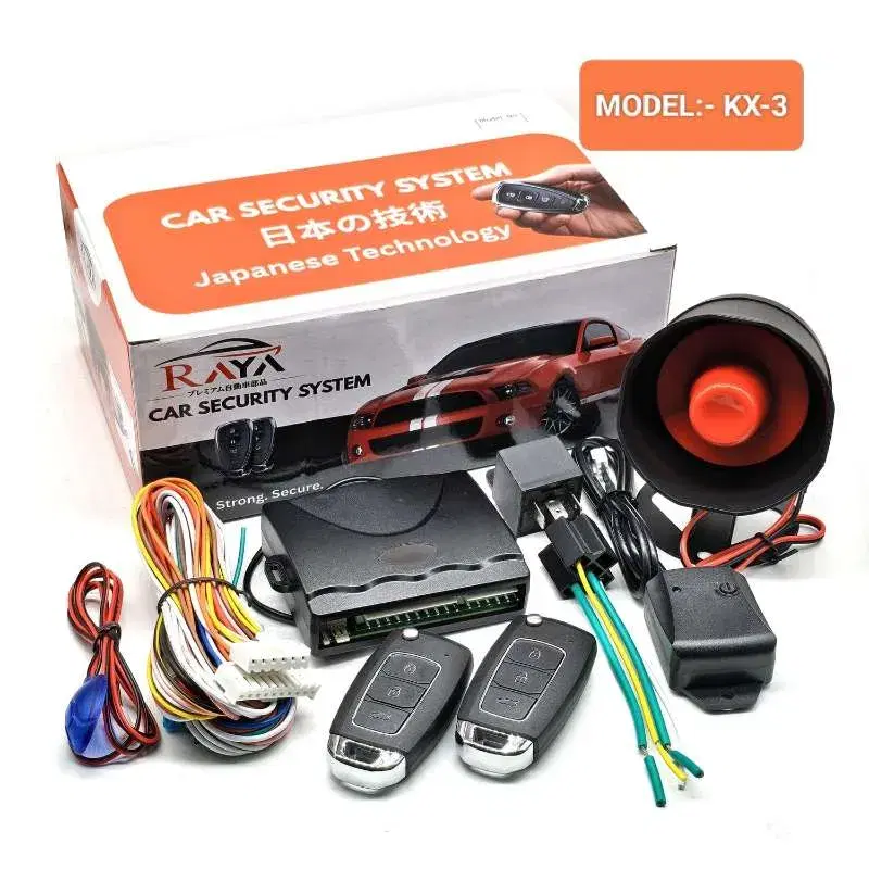 RAYA KX- 3 Car Security System, designed to protect vehicles using Japanese technology.