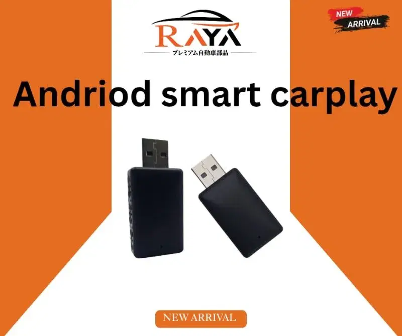 Raya branded USB dongle is a wireless CarPlay and Android Auto adapter designed to convert wired car systems to wireless connectivity.