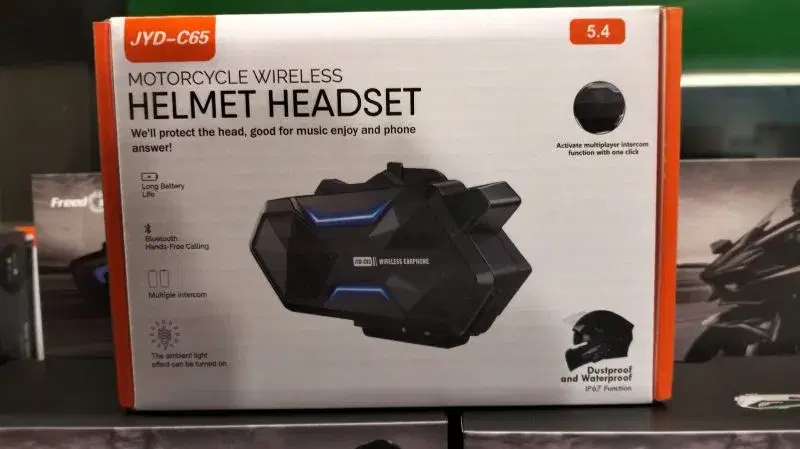 JYD-C65 Motorcycle Wireless Helmet Headset.