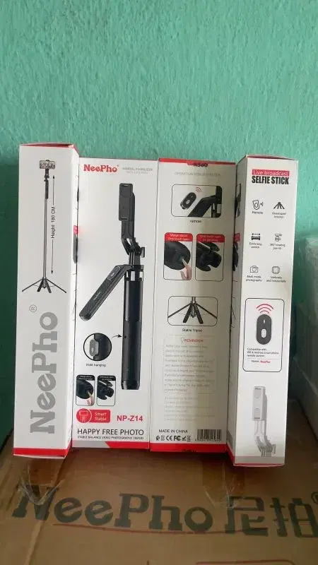 NeePho NP-Z14 Selfie Stick Tripod, a versatile tool designed for vlogging and photography.