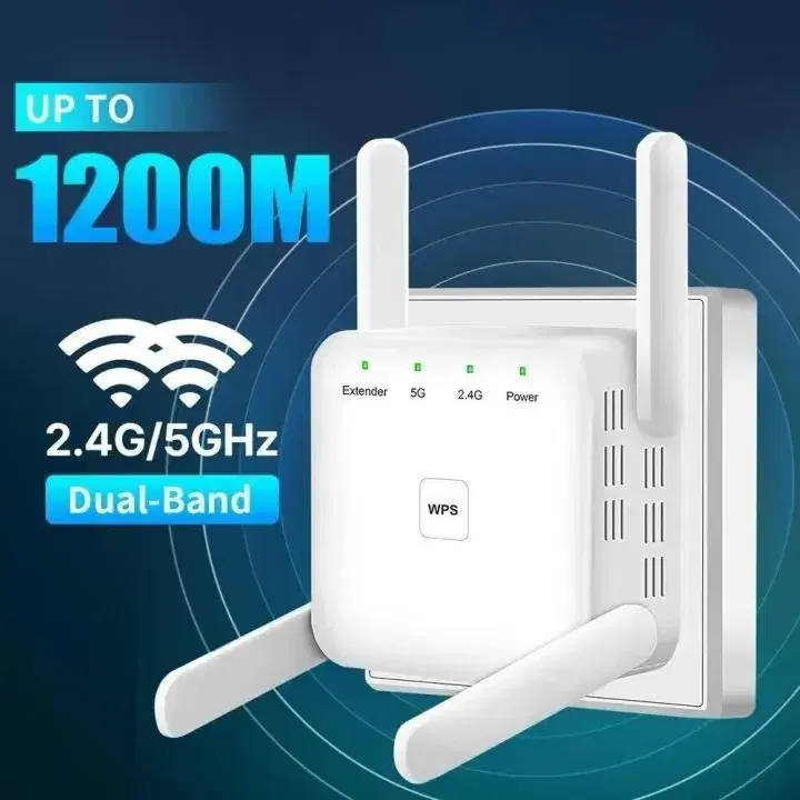 AC1200 WiFi Repeater Dual Band