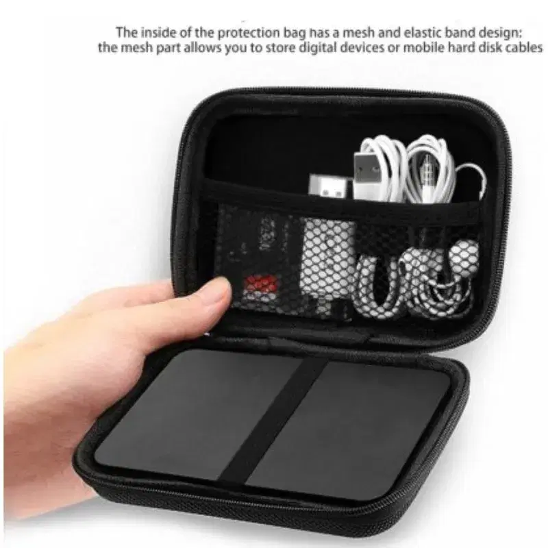 Portable Hard Disk Bag Case for External Hard Drive Disk