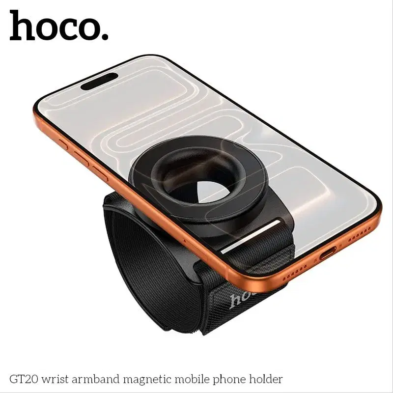 GT20 wrist armband magnetic mobile phone holder