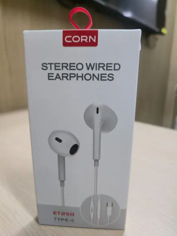 CORN Corn model ET250 Stereo Wired Earphones