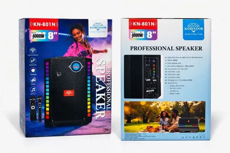 Kohinoor KN-801N Professional Speaker system.