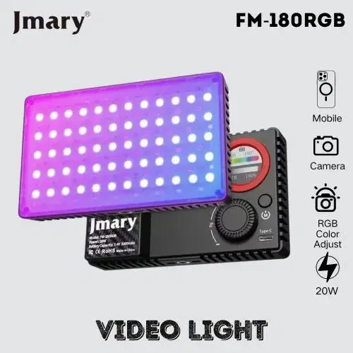 Jmary FM-180 RGB Video Fill Light