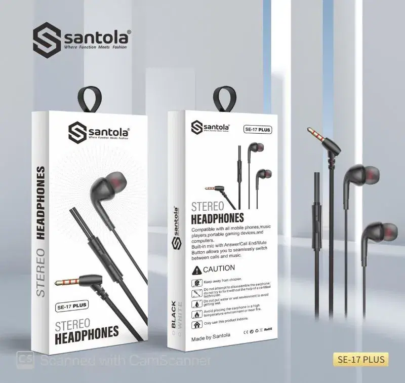 Santola Earphone | stereo Earphone | SE 17 Plus