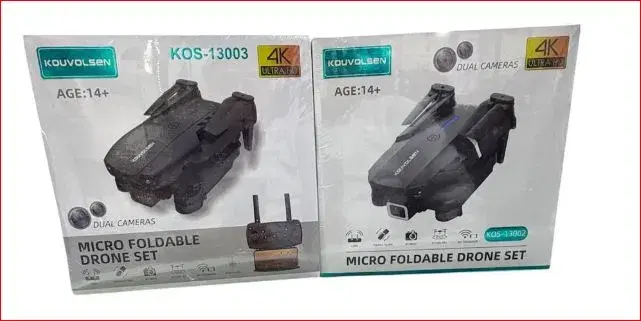 KOS-13003 Micro Foldable Drone Set.