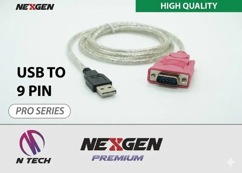 Nexgen USB to serial 9 pin - 1.5m