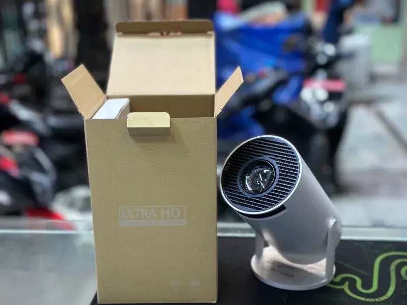 HY300 Mini Portable Smart Projector.