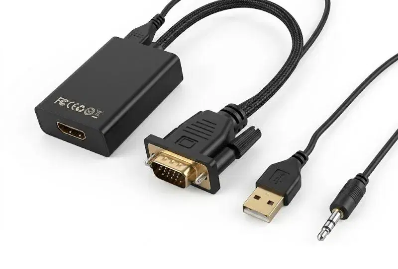 Nexgen VGA to Hdmi audio - 0.25m