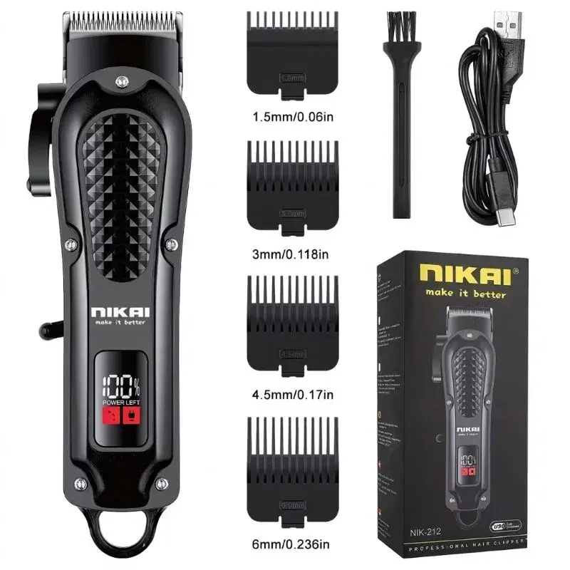 NIKAI Professional Digital Hair Clipper/Trimmer N-7466