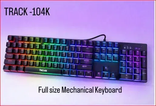 Track RGB mechanical keyboard 104K